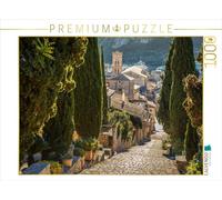 CALVENDO Puzzle Kreuzweg zum Kalvarienberg in Pollenca Auf Mallorca 1000 Teile Puzzle quer 1000 Pieces 64 x 48 cm from Christian Müringer