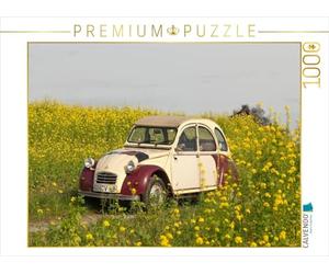 CALVENDO Puzzle Kultautomobil Ente Citroën 2CV 1000 Teile Puzzle quer 1000 Pieces 64 x 48 cm from Meike Bölts