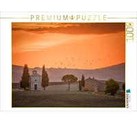 CALVENDO Puzzle La Cappella di Vitaleta Avant Le Lever du Soleil 1000 Pieces 64 x 48 cm from Markus Van Hauten