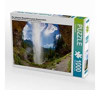 CALVENDO Puzzle La Cascade de Johannes en Plein Soleil 1000 Pieces 64 x 48 cm from Christa Kramer