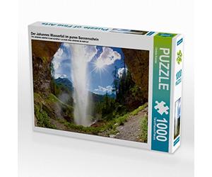 CALVENDO Puzzle La Cascade de Johannes en Plein Soleil 1000 Pieces 64 x 48 cm from Christa Kramer