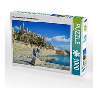 CALVENDO Puzzle La cathédrale de La Seu à Palma de Majorque 1000 Pieces 64 x 48 cm from We Love Mallorca