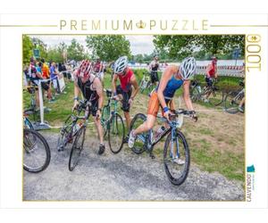 CALVENDO Puzzle La deuxième Discipline du Cyclisme 1000 Pieces 64 x 48 cm from Haenson