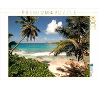 CALVENDO Puzzle La Digue Seychelles 1000 Pieces 64 x 48 cm from Peter Schickert
