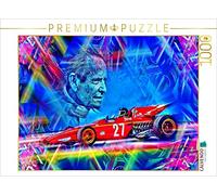 CALVENDO Puzzle La Ferrari 312B avec Le Pilote de Course Jacky Ickx est Un modèle culte des années 1970. 1000 Pieces 64 x 48 cm from DeVerviers