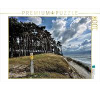 CALVENDO Puzzle La forêt avec Ses Arbres caractéristiques descend jusqu'à la Plage 1000 pièces Taille de la Pose 64 x 48 cm Photo Puzzle Image de Friedrich Pries