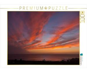 CALVENDO Puzzle La journée Se termine - Coucher de Soleil à Valle Gran Rey - La Gomera 1000 Pieces 64 x 48 cm from Gerhard Bomhoff
