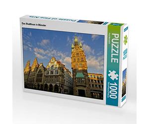 CALVENDO Puzzle La Maison de Ville de Münster 1000 Pieces 64 x 48 cm from Paul Michalzik
