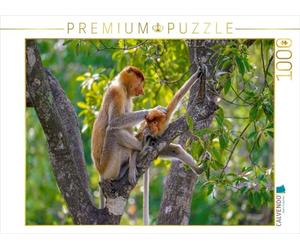 CALVENDO Puzzle La Maman Toilette sa progéniture. 1000 Pieces 64 x 48 cm from Arne Wünsche