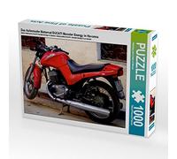 CALVENDO Puzzle La Moto Italienne Ducati Monster Energy à Havane | 1000 pièces - Dimensions : 64 x 48 cm - Puzzle Photo pour des Heures de Bonheur
