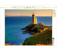 CALVENDO Puzzle La Nostalgie de la Bretagne - Le Phare du Petit Minou à l'extrême Ouest du département du Finistére 1000 Pieces 64 x 48 cm from Mr.Mooseman