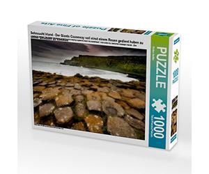 CALVENDO Puzzle La Nostalgie de l'Irlande - on Dit Que la Chaussée des Géants a jadis servi à Un habitant de l'Irlande à Rejoindre sa Bien-aimée. 1000 Pieces 64 x 48 cm from Mr.Mooseman