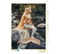 CALVENDO Puzzle La Petite Sirène Texte À Venir | 1000 Pièces Taille De Lecture 48X64Cm Photo Puzzle pour des Heures De Bonheur