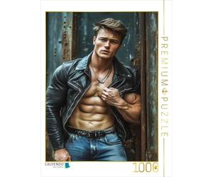 CALVENDO Puzzle La Tension est dans Le Silence Entre Deux Regards | 1000 pièces de Taille de la Ponte 48 x 64 cm Puzzle Photo pour des Heures heureuses