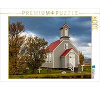 CALVENDO Puzzle La Vieille église de Reykholt 1000 Pieces 64 x 48 cm from Ingrid Steiner