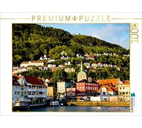CALVENDO Puzzle La Ville de Bergen en Norvège 1000 Pieces 64 x 48 cm from Andrea Koch