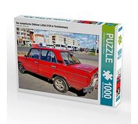 CALVENDO Puzzle La Voiture Ancienne soviétique LADA 2105 à Tcheboksary 1000 Pieces 64 x 48 cm from Henning Von Loewis of Menar
