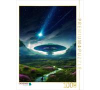 CALVENDO Puzzle Labor in den Bergen - Science Fiction | 1000 Teile Lege-Größe 64