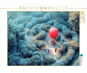 CALVENDO Puzzle Labyrinthe | 1000 pièces Taille de la Pose 64 x 48 cm Puzzle Photo Puzzle pour des Heures heureuses