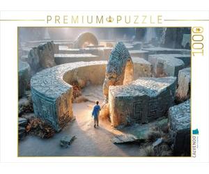 CALVENDO Puzzle labyrinthes | 1000 pièces de Ponte 64 x 48 cm Puzzle Photo pour des Heures heureuses