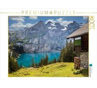CALVENDO Puzzle Lac d'Öschinen Suisse 1000 Pieces 64 x 48 cm from Stefan Widerstein - SteWi.info