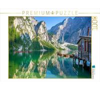 CALVENDO Puzzle lac Sauvage de Prague - Réflexions tôt Le Matin | 1000 pièces - Taille de la Ponte 64 x 48 cm - Puzzle Photo pour des Heures heureuses