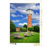 CALVENDO Puzzle Ladenburg water tower | 1000 pieces, finished size 25.2 × 18.9 i