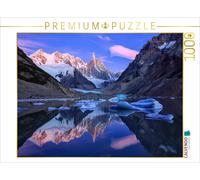 CALVENDO Puzzle Laguna Torre mit Cerro Torre, El Chaltén, Patagonien | 1000 Teil
