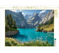 CALVENDO Puzzle Lake Bern, Switzerland | 1000 pieces, finished size 25.2 × 18.9