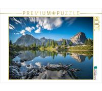 CALVENDO Puzzle Lake Limides, Dolomites | 1000 pieces, finished size 25.2 × 18.9