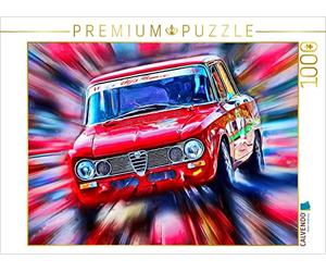CALVENDO Puzzle L'Alfa Romeo Giulia est l'une des Vieilles Voitures Les Plus Populaires du Constructeur Italien. 1000 Pieces 64 x 48 cm from DeVerviers