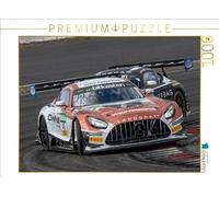 CALVENDO Puzzle Landgraf Motorsport/Mercedes AMG GT3 | 1000 Pièces Taille de la Lege 64x48cm Photo Puzzle pour Heures de Bonheur