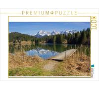 CALVENDO Puzzle Landscape of Upper Bavaria: Geroldsee and the Karwendel Mountain