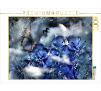 CALVENDO Puzzle Pied d'alouette avec Papillon du Ciel 1000 Pieces 64 x 48 cm from Garrulus glandarius