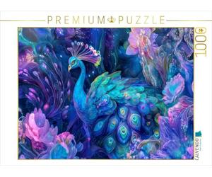CALVENDO Puzzle l'art Nouveau Rencontre Le Monde des Contes | 1000 pièces Taille de la Pose 64 x 48 cm Puzzle Photo pour des Heures heureuses