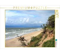 CALVENDO Puzzle Lettonie - Rivage escarpé de la mer Baltique 1000 Pieces 64 x 48 cm from Bernhard Kils