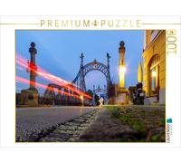 CALVENDO Puzzle Laufen an der Salzach State Bridge | 1000 pieces, finished size