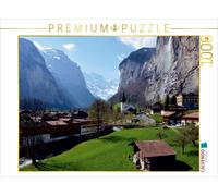 CALVENDO Puzzle Vallée de Lauterbrunnen 1000 Pieces 64 x 48 cm from Bettina Schnittert