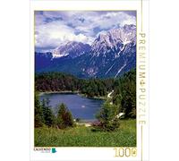 CALVENDO Puzzle Lautersee sur la chaîne de Montagnes Karwendel 1000 Pieces 48 x 64 cm from Lothar Reupert
