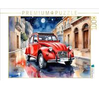 CALVENDO Puzzle Le 2CV, Mieux connu sous Le nom de Canard, était Une Voiture étudiante Populaire | 1000 pièces de Taille de la Pose 64 x 48 cm Puzzle Photo pour des Heures heureuses