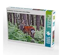 CALVENDO Puzzle Le cerf Sika - Le Petit Asiatique de nos forêts 1000 Pieces 64 x 48 cm from Arno Klatt
