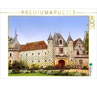 CALVENDO Puzzle Le Château de Saint-Germain-de-Livet 1000 Pieces 64 x 48 cm from Stefan Schütter
