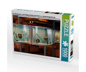 CALVENDO Puzzle Le département de la préhistoire et du début de l'histoire présente Entre Autres des Outils d'artisanat de l'âge du Bronze. 1000 pièces - Dimensions de la Pose : 64 x 48 cm - Image de