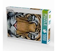 CALVENDO Puzzle Le dernier Rugissement du Tigre 1000 Pieces 48 x 64 cm from Nicole Zeug