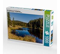 CALVENDO Puzzle Le Fichtelsee dans Les Montagnes de Fichtel 1000 Pieces 64 x 48 cm from Christian Radl