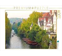 CALVENDO Puzzle Le Front du Neckar de Tübingen avec des punts en Automne 1000 Pieces 64 x 48 cm from Christoph Maas