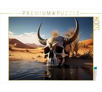 CALVENDO Puzzle Le Gardien au Point d'eau | 1000 Pièces 64 x 48 cm Puzzle Photo Heures Heures