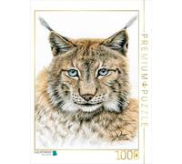 CALVENDO Puzzle Le Lynx d'Eurasie 1000 Pieces 48 x 64 cm from Nicole Zeug