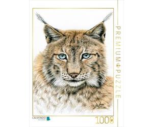 CALVENDO Puzzle Le Lynx d'Eurasie 1000 Pieces 48 x 64 cm from Nicole Zeug