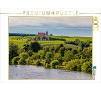 CALVENDO Puzzle Le Main Peu Avant Volkach 1000 Pieces 64 x 48 cm from Haenson
